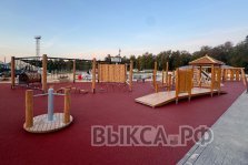 выкса.рф, В Выксе появилась новая детская площадка в рамках проекта «Переплавка смыслов»