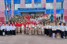 выкса.рф, Досчатинская школа — лидер военно-патриотической игры «Зарница 2.0»