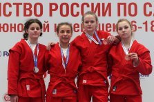 выкса.рф, Анастасия Залётина стала серебряным призёром первенства России по самбо