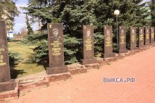 выкса.рф, Вандалы осквернили памятники героям ВОВ