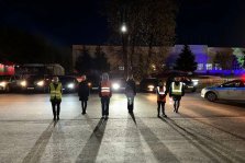 выкса.рф, Активисты показали, как водители видят пешеходов в темноте