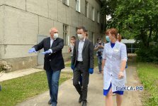 выкса.рф, Глава регионального минздрава посетил открытие инфекционного отделения ЦРБ