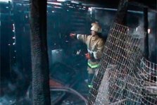 выкса.рф, 22 пожарных тушили дом в Борковке