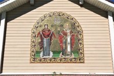 выкса.рф, Мозаичное панно появилось на церкви в Мотмосе
