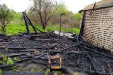 выкса.рф, Дача сгорела в садовом товариществе «Вишняки»