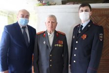 выкса.рф, Выксунских ветеранов МВД поздравили с 9 Мая