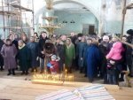 выкса.рф, 7 марта в храме Успения Божией Матери отслужили молебен
