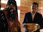 выкса.рф, Архиепископ Георгий освятил купола храма в с.Сноведь