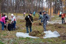 выкса.рф, В парке прошел субботник