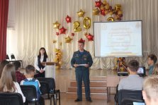 выкса.рф, Сотрудники МЧС провели открытый урок в школе №3