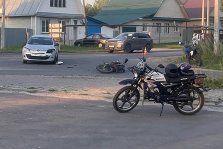 выкса.рф, В Шиморском произошло ДТП с участием автомобиля и мотоцикла