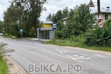 выкса.рф, В Выксе установили три новых остановочных павильона