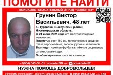 выкса.рф, Пропавший в Туртапке Виктор Грунин найден живым