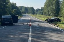 выкса.рф, Два водителя госпитализированы после серьёзного ДТП на трассе Выкса – Вознесенское