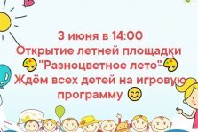выкса.рф, Летняя площадка «Разноцветное лето»
