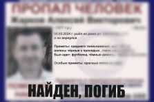 выкса.рф, Волонтёры объявили поиск 47-летнего Алексея Жаркова (обновлено)