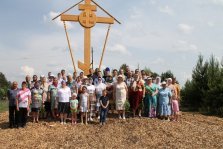 выкса.рф, В Новодмитриевке и Чупалейке освятили поклонные кресты