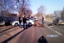 выкса.рф, Мотоциклист серьёзно пострадал в ДТП на улице Ленина