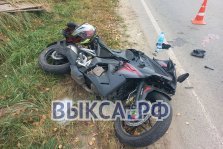 выкса.рф, 🚨 Тяжелое ДТП в Досчатом: водитель «Гранты» не уступил дорогу мотоциклу, двое молодых людей в больнице