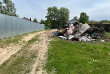 выкса.рф, В Досчатом вновь разрастается стихийная свалка