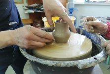 выкса.рф, Мастер-класс по созданию глиняной посуды прошёл на Дружбе