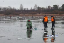 выкса.рф, Спасатели предостерегли рыбаков от выхода на тонкий лёд