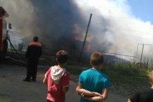 выкса.рф, Два дома сгорели в Ближне-Песочном