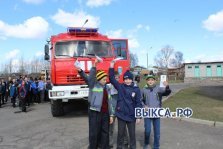 выкса.рф, В Мотмосской школе прошли пожарные учения