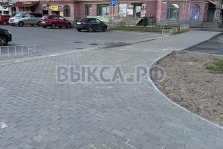 выкса.рф, Бетонные вазоны закрыли проезд по пешеходной зоне