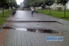 выкса.рф, На благоустройство выксунских тротуаров направлено более 1,3 млн рублей