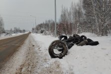 выкса.рф, На автодороге Выкса — Досчатое произошел незаконный сброс отходов