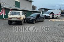 выкса.рф, На Борковском проезде грузовик протаранил Гранту
