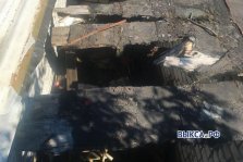 выкса.рф, Сотрудники МЧС потушили гараж на улице Осипенко