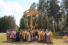 выкса.рф, Освящен поклонный крест в поселке Проволочное