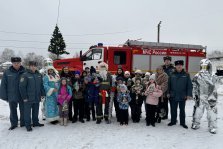 выкса.рф, «Пеликанят» поздравили с Днём спасателя и наступающим Новым годом