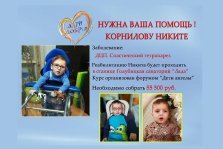 выкса.рф, Епархия объявила сбор средств на лечение Корнилову и Митягину