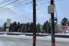 выкса.рф, Падающие столбы возле «Треста»