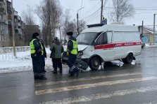 выкса.рф, Водитель «Лады» не пропустил скорую на перекрёстке