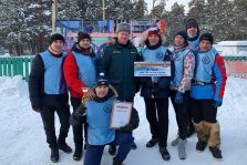 выкса.рф, Пожарные выиграли бронзу на областных соревнованиях по лыжным гонкам