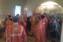 выкса.рф, Выксунский епископ совершил литургию в храме Ворсмы в честь Рождества Иоанна Предтечи