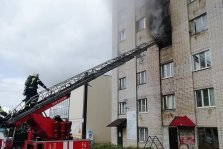 выкса.рф, Комната сгорела в бывшем общежитии на Чкалова
