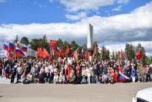 выкса.рф, Автопробег объединил выксунцев в год 80-летия Великой Победы