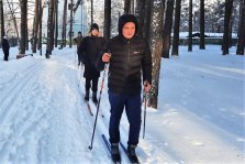 выкса.рф, Школьники выступили на всероссийской лыжне «Большая перемена»