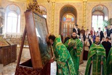 выкса.рф, В день преставления Сергия Радонежского епископ Варнава возглавил Божественную литургию