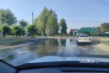 выкса.рф, Коммунальщики снова попробуют справиться с лужей на улице Романова