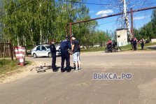 выкса.рф, В Антоповке мотоциклист сбил школьника на велосипеде