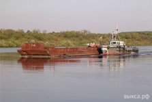 выкса.рф, После столкновения лодки с баржей на Оке в Досчатом утонул рыбак