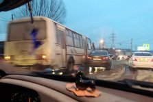выкса.рф, Автобус устроил ДТП на Красных Зорях