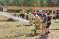 выкса.рф, Пожарные провели эстафету для детей в «Костре»