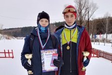 выкса.рф, Два золота и серебро завоевали лыжники на областных соревнованиях